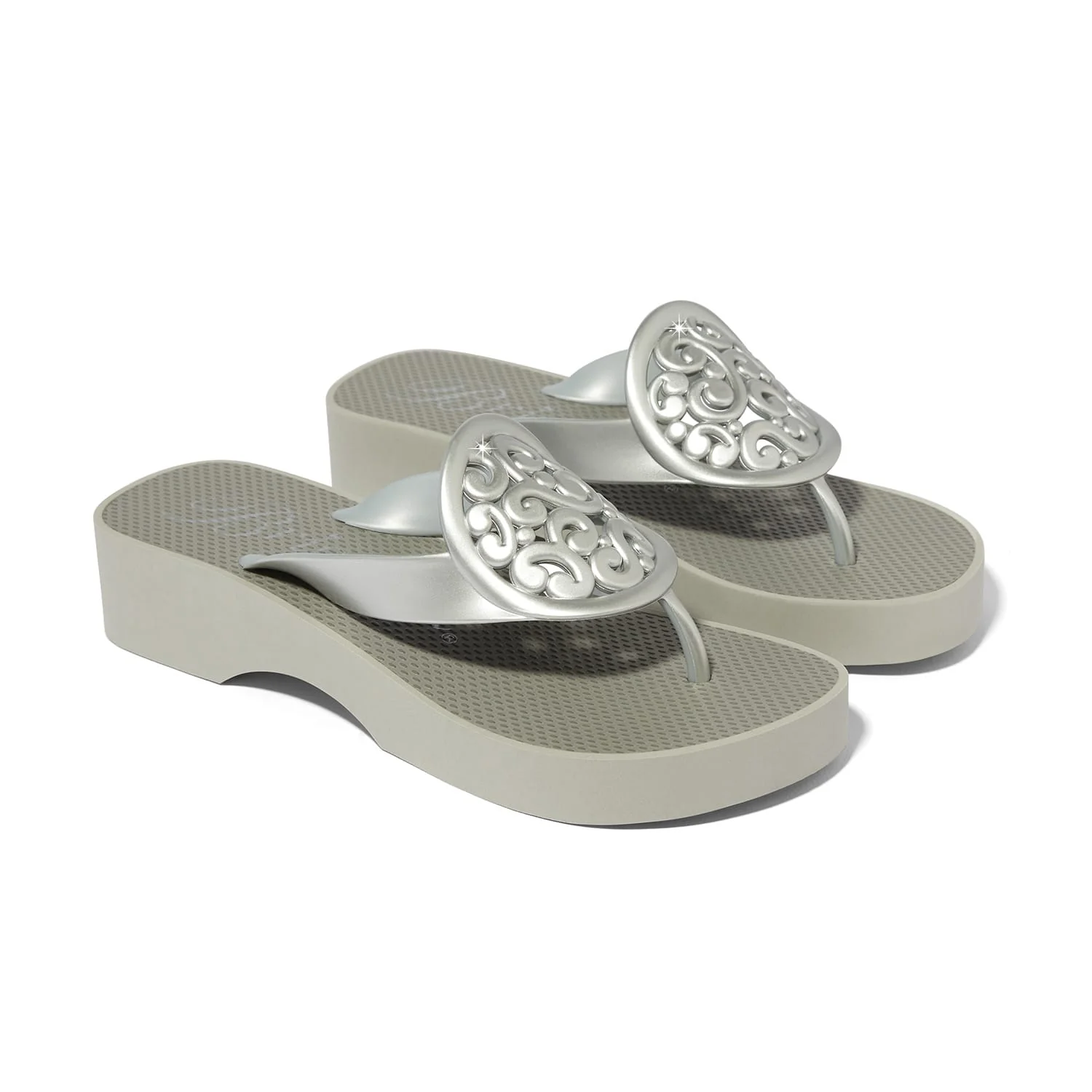 Artful Platform Flip Flops - Image 2