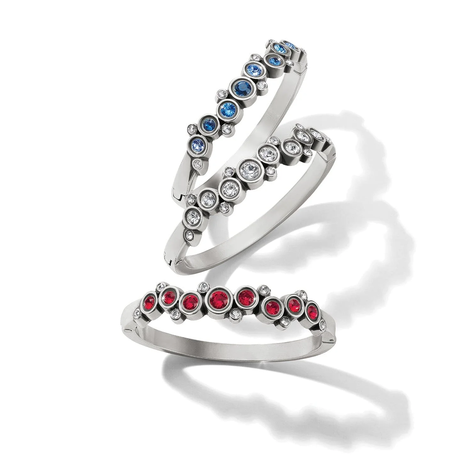 Constella Cluster Hinged Bangle - Image 3