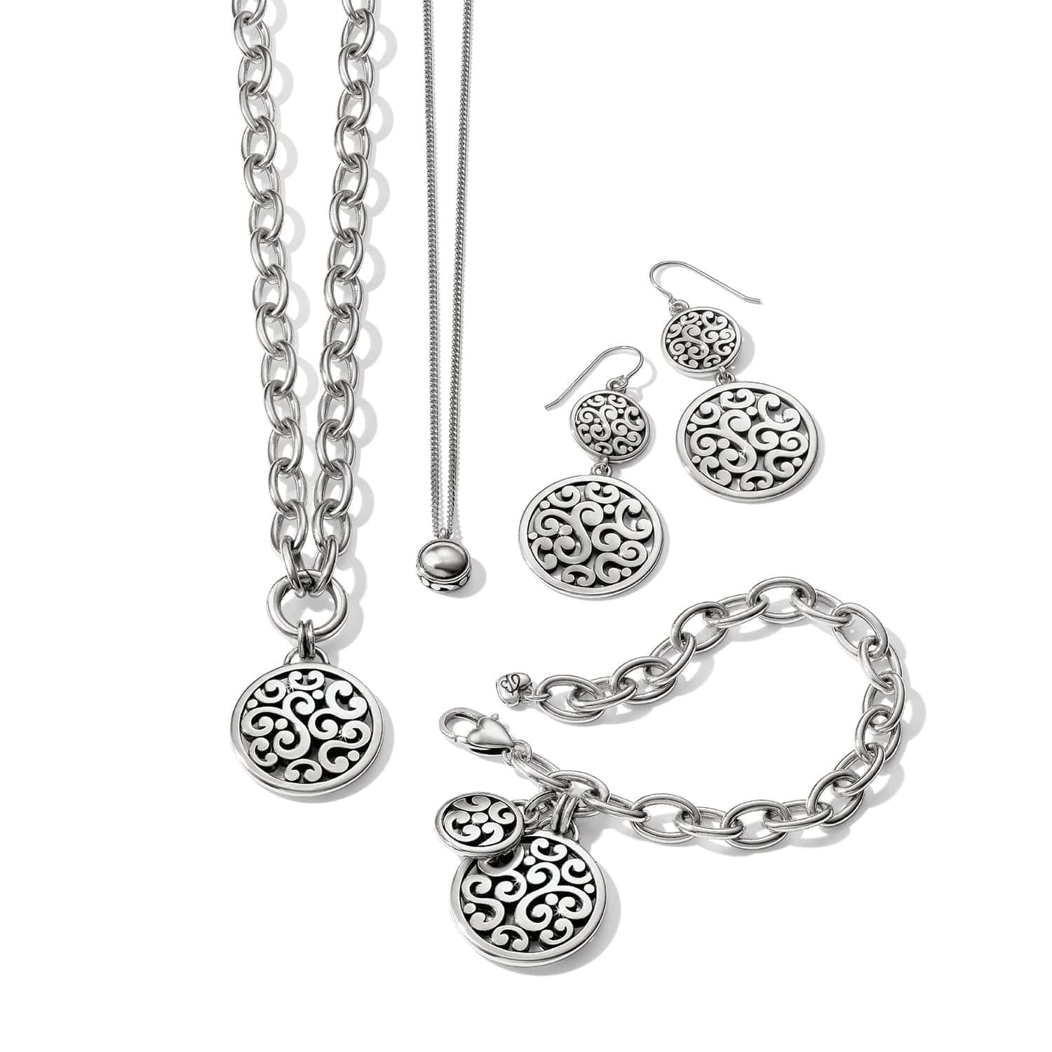 Contempo Medallion Charm Necklace - Image 4