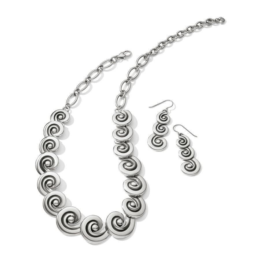 Contempo Moda Swirl French Wire Earrings - Image 3