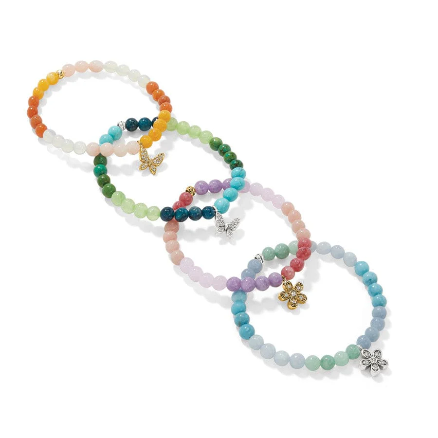 Enchanting Flower Stretch Bracelet - Image 7