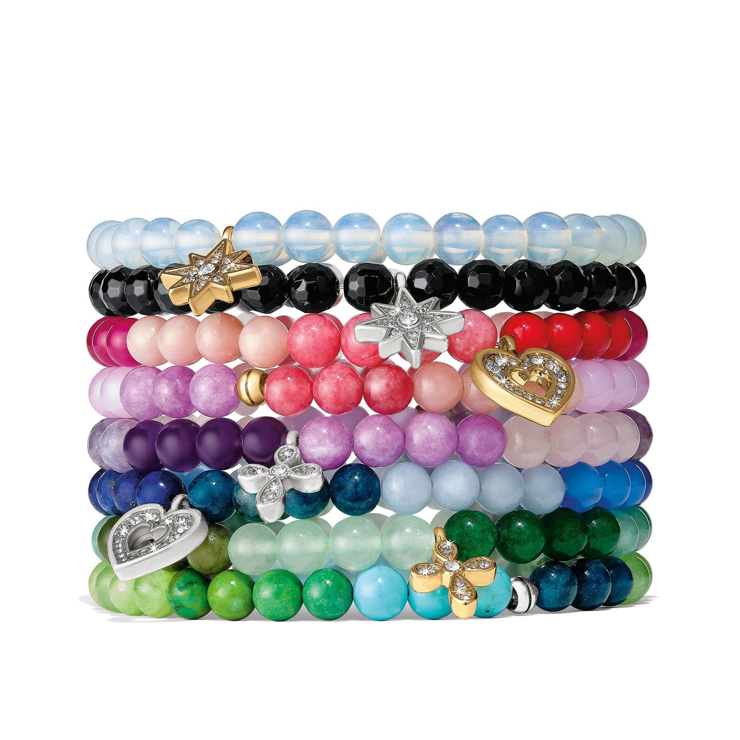 Enchanting Heart Stretch Bracelet - Image 3