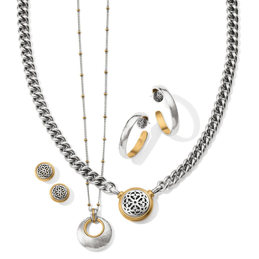 Ferrara Entrata Small Hoop Earrings - Image 3