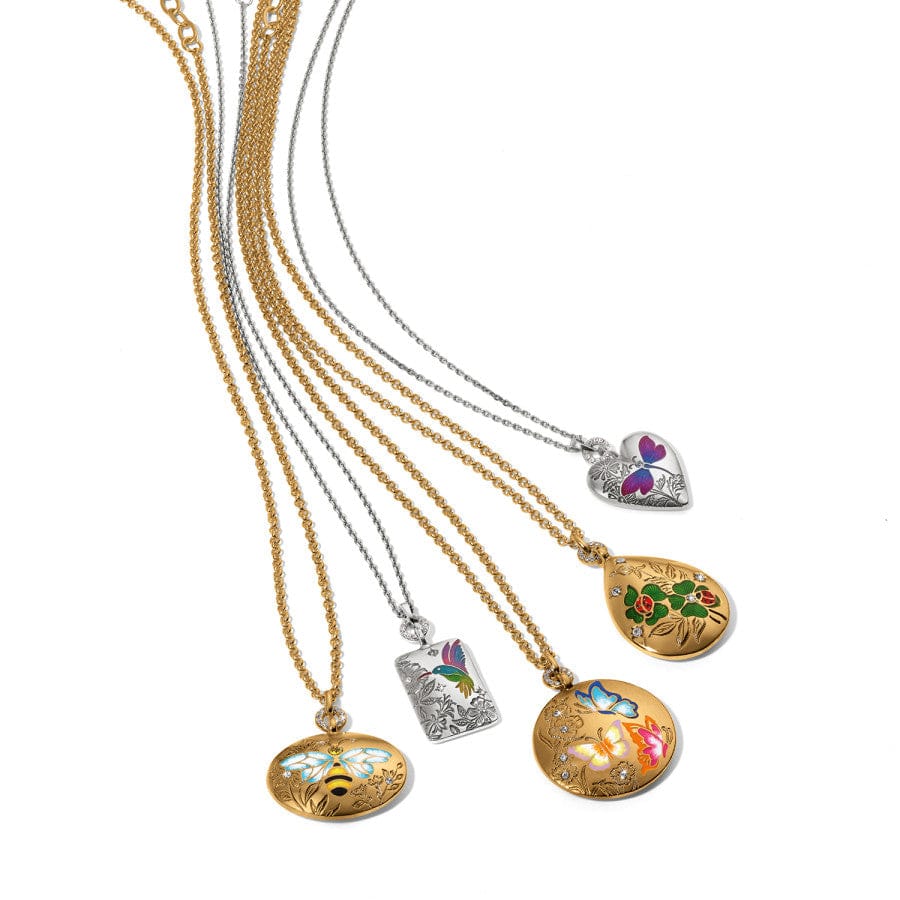 Garden's Splendour Butterfly Necklace - Image 5