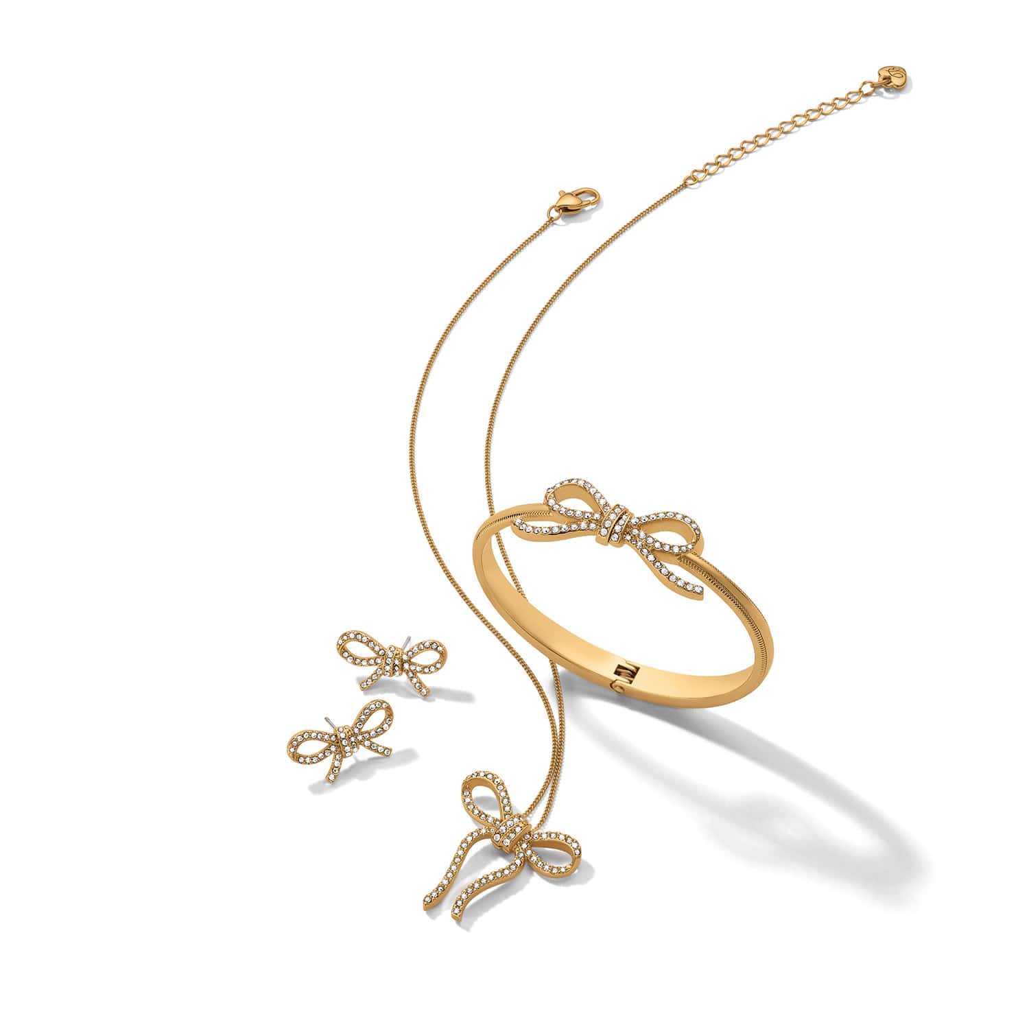 Illumina Bow Hinged Bangle - Image 4