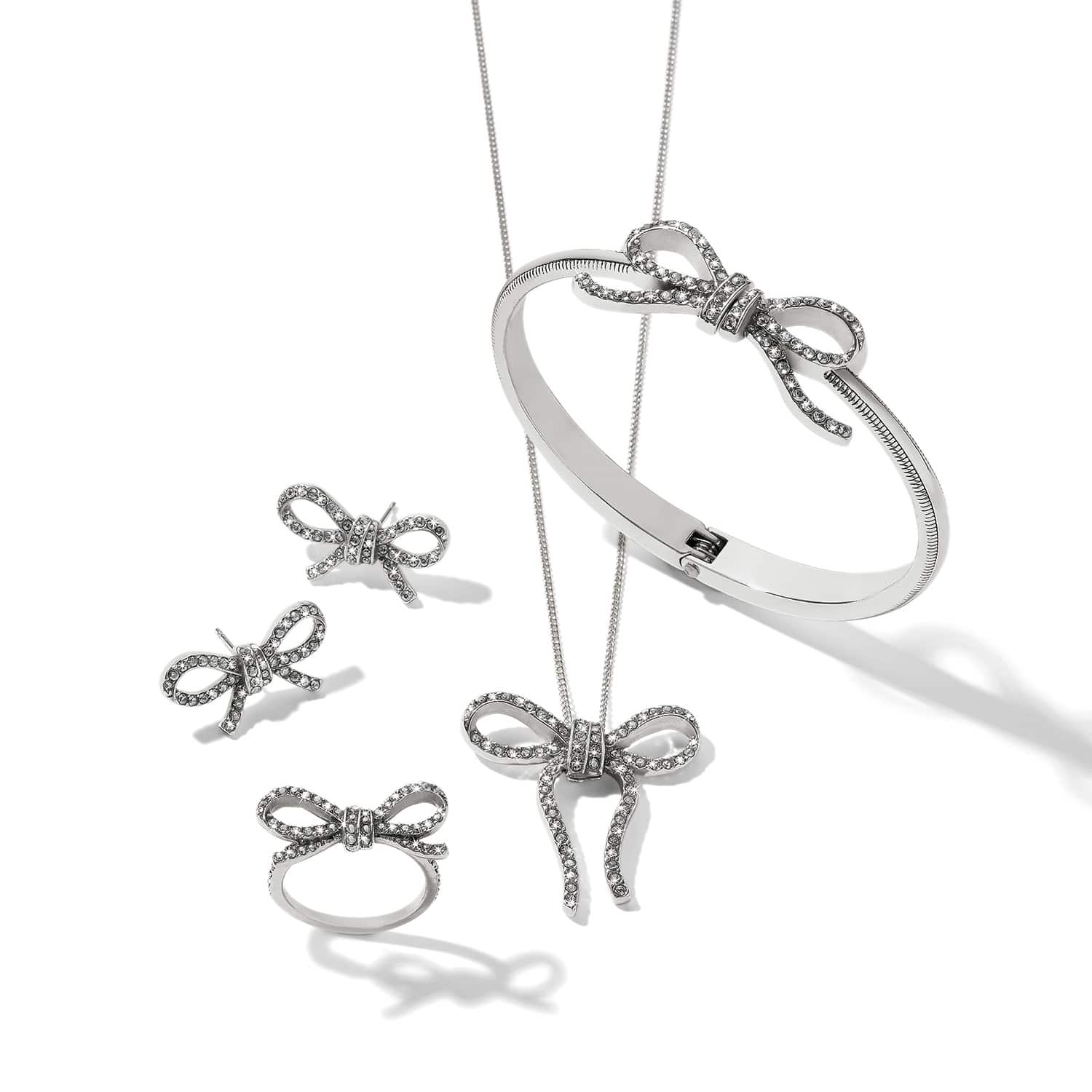Illumina Bow Hinged Bangle - Image 7