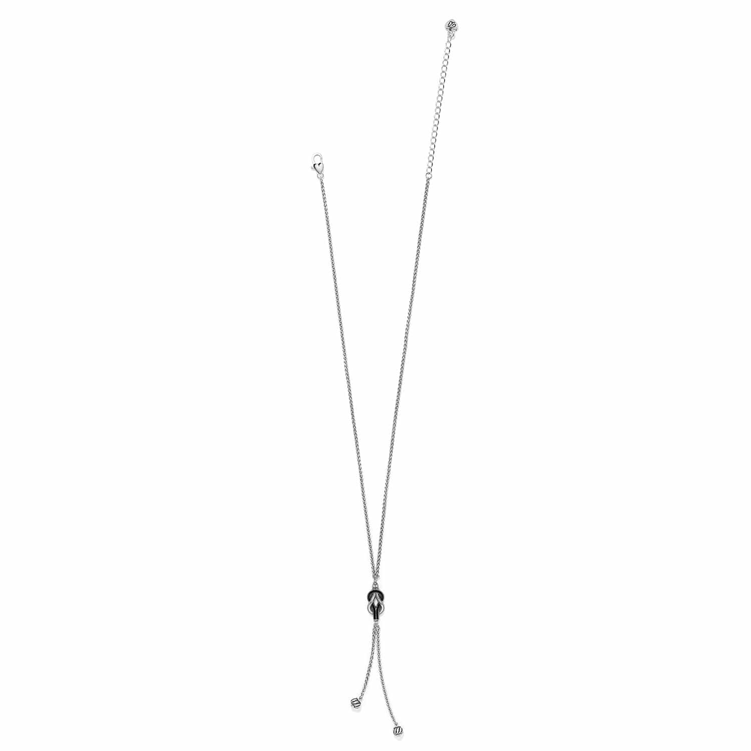 Interlok Harmony Black Lariat Necklace - Image 2