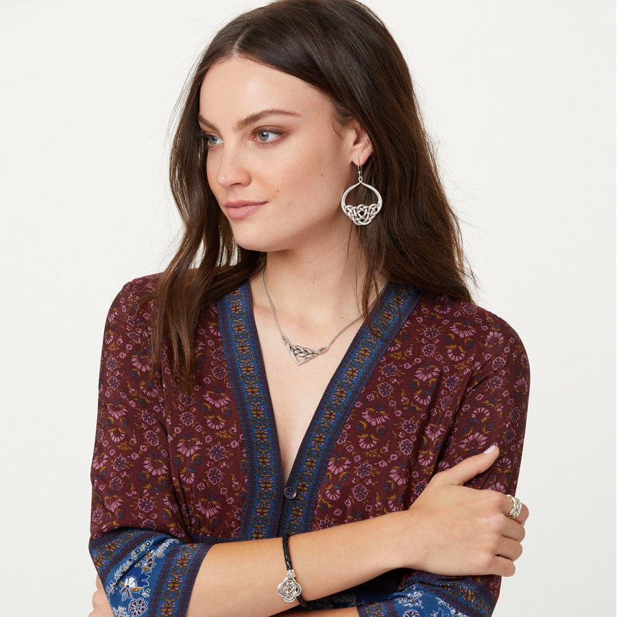 Interlok V Heart Necklace - Image 3