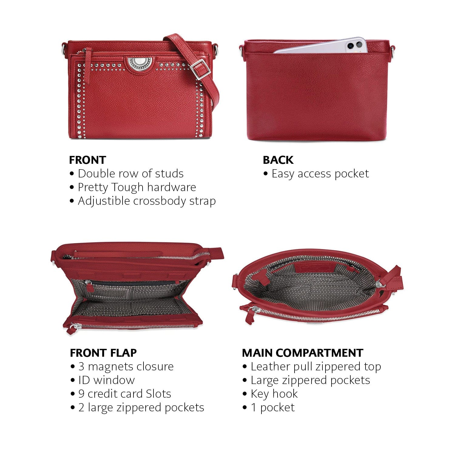 Jordyn Cross Body Organizer - Image 16