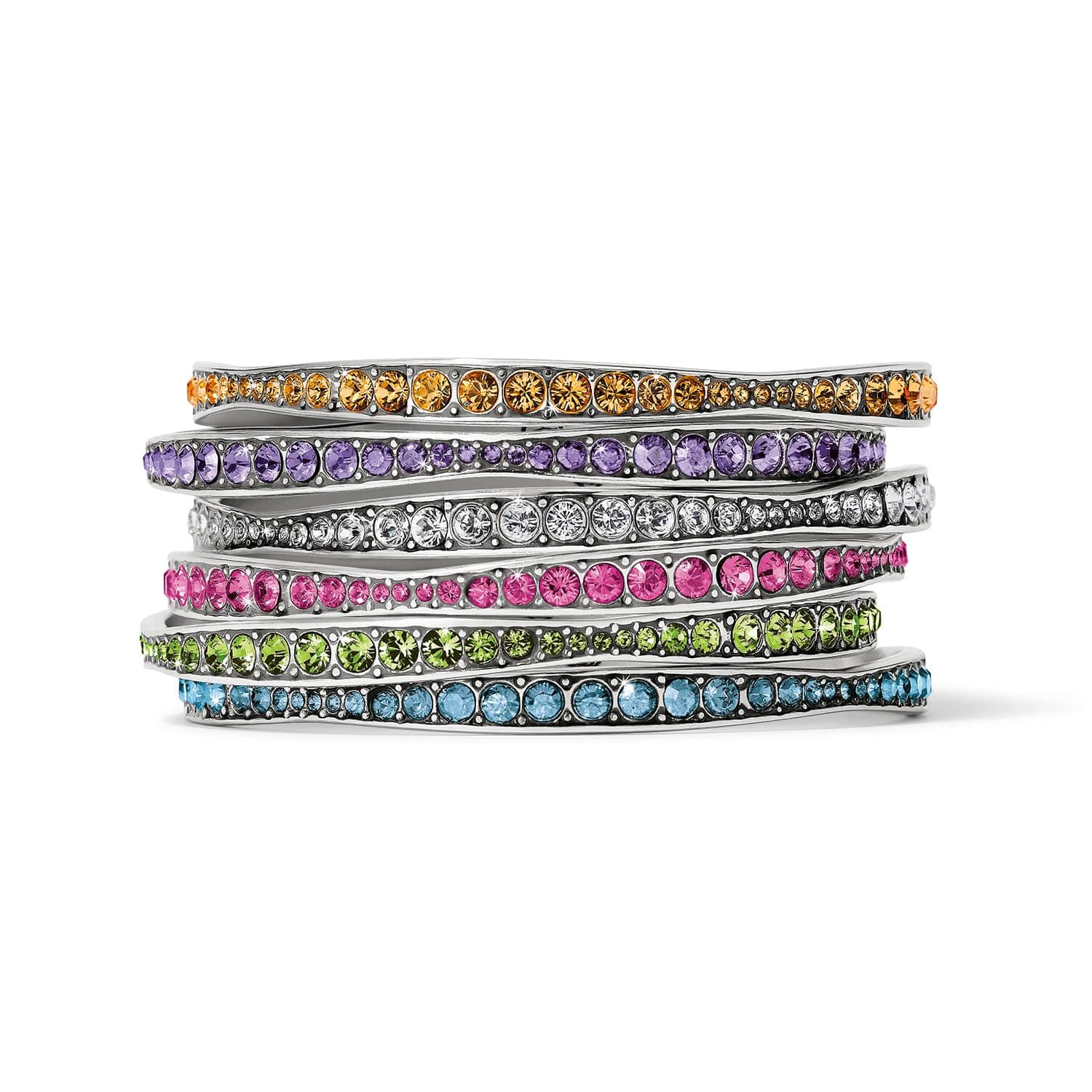 Light Hearted Crystal Bangle - Image 16