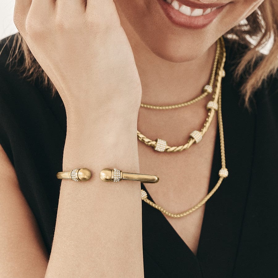 Meridian Open Hinged Bangle - Image 13