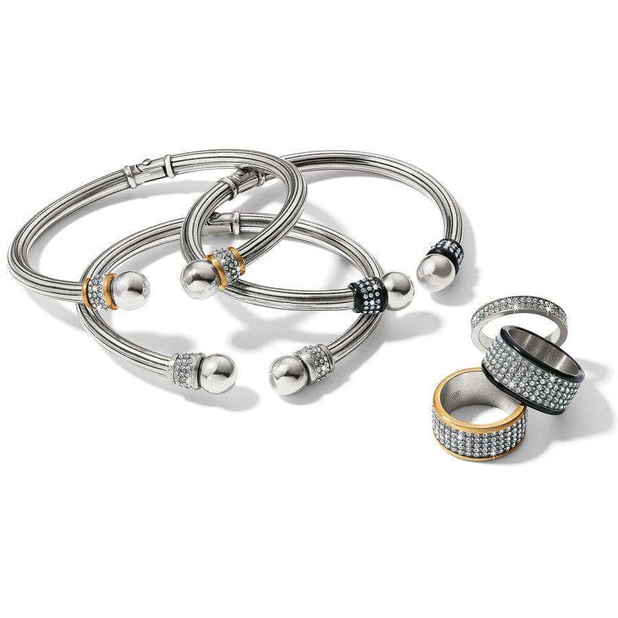 Meridian Open Hinged Bangle - Image 3