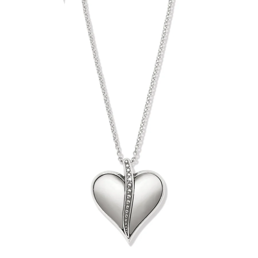 Precious Heart Two Tone Necklace - Image 2