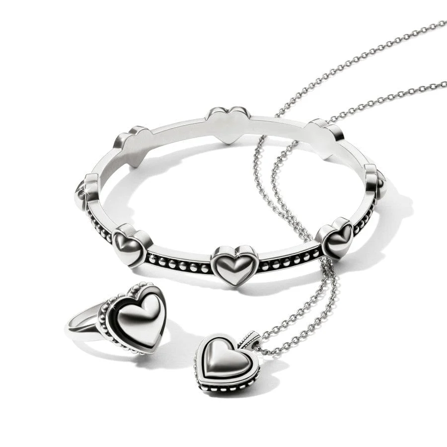 Pretty Tough Bold Heart Ring - Image 3