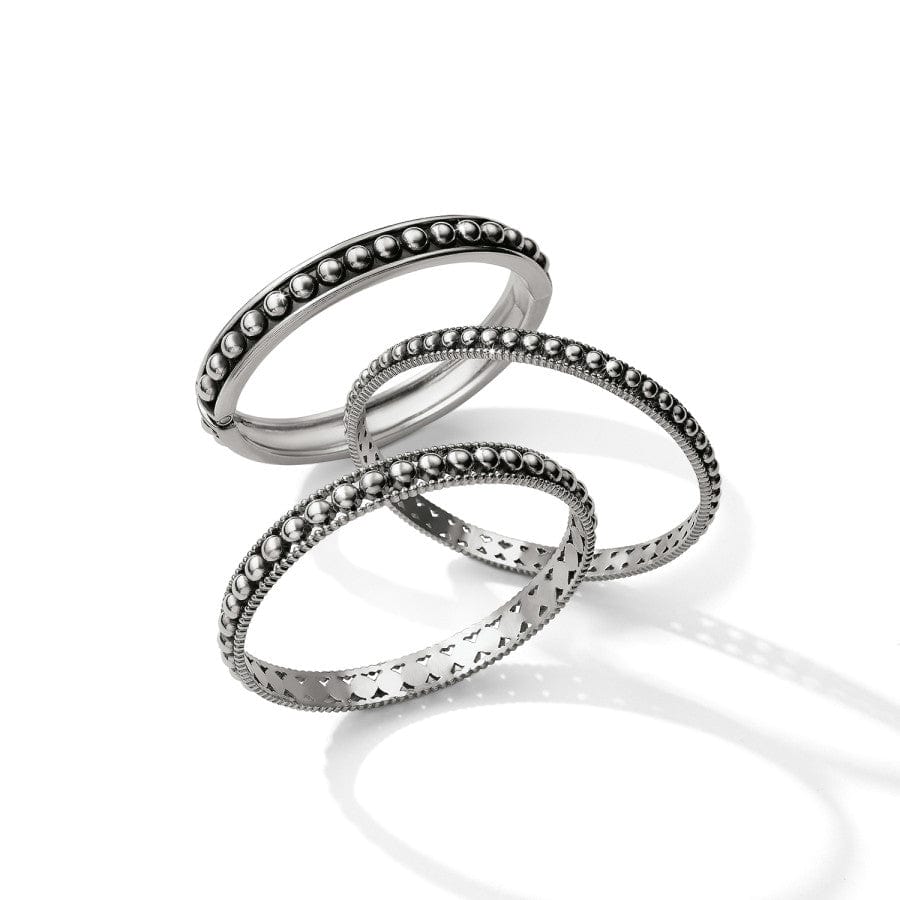 Pretty Tough Stud Hinged Bangle - Image 3