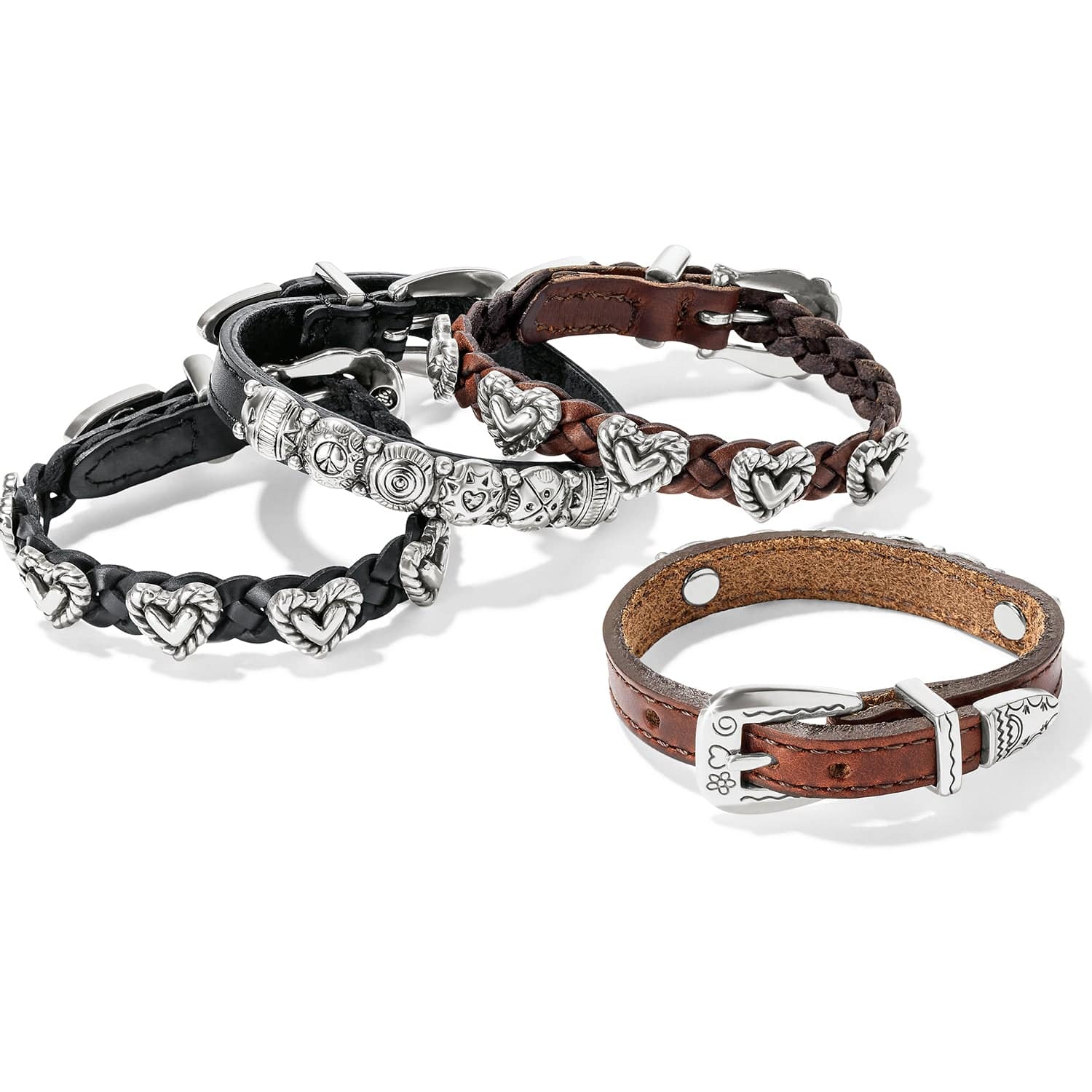 Roped Heart Braid Bandit Bracelet - Image 9