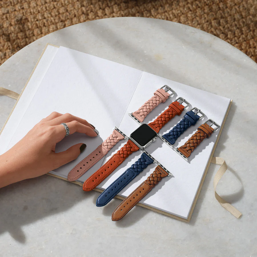 Sutton Braided Leather Watch Band - Image 22