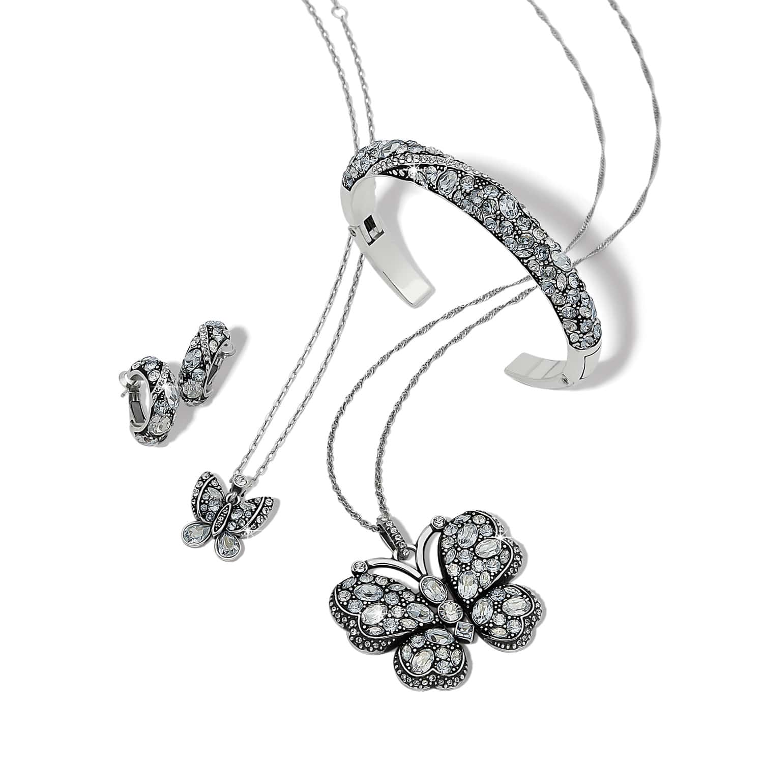 Trust Your Journey Petite Butterfly Necklace - Image 4