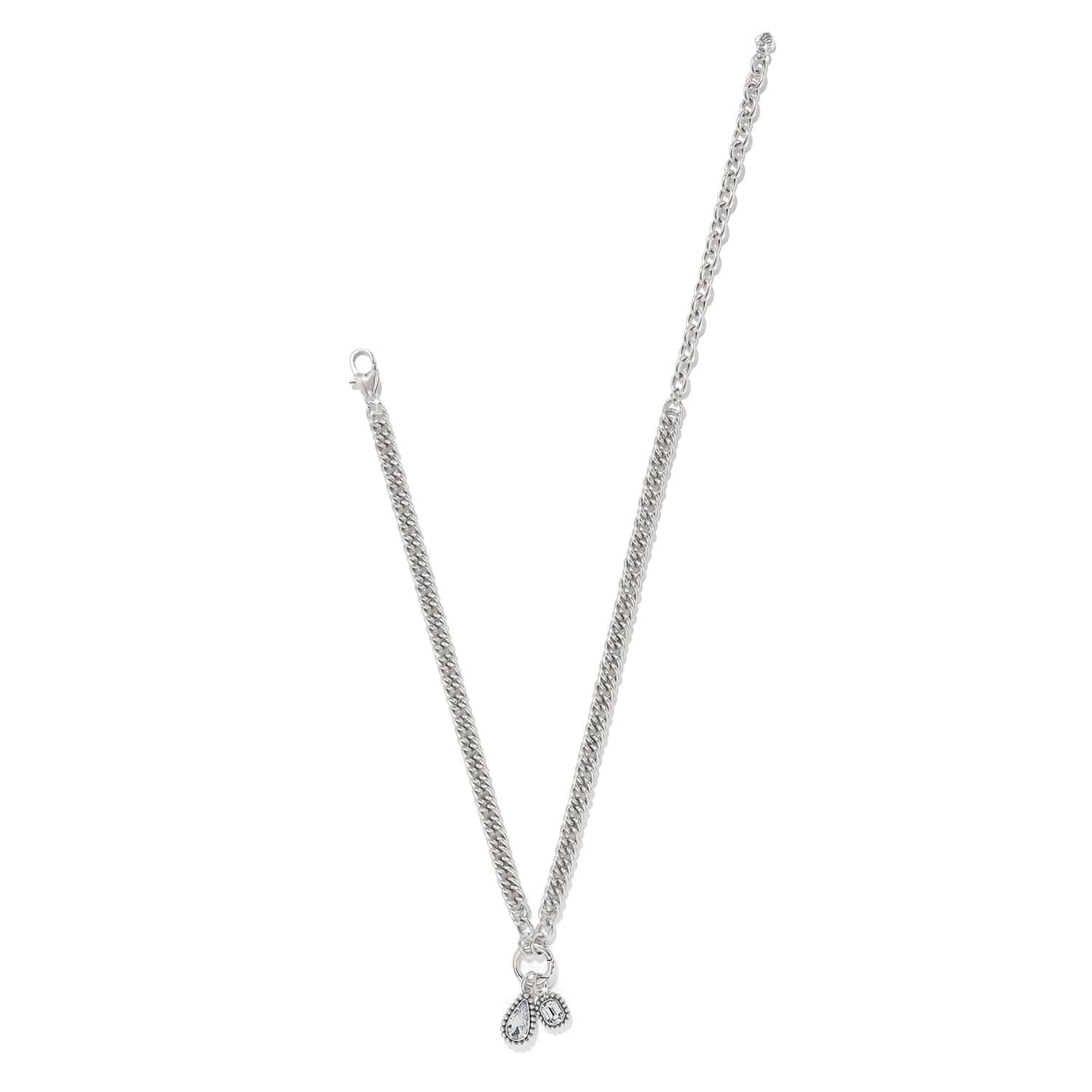Twinkle Luxe Charm Link Necklace - Image 3