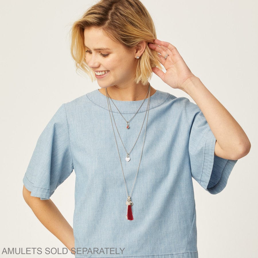 Vivi Delicate Medium Charm Necklace - Image 6